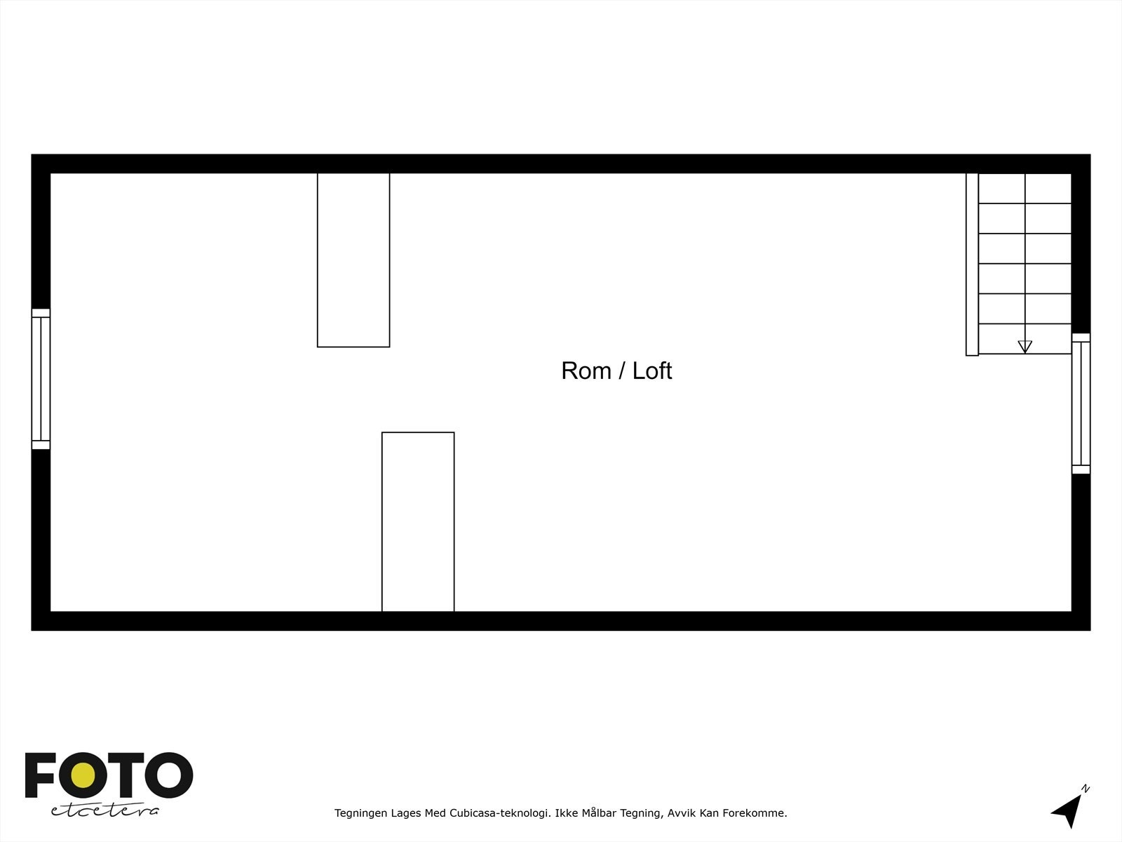 Loft / rom over utleiedel Galleribilde