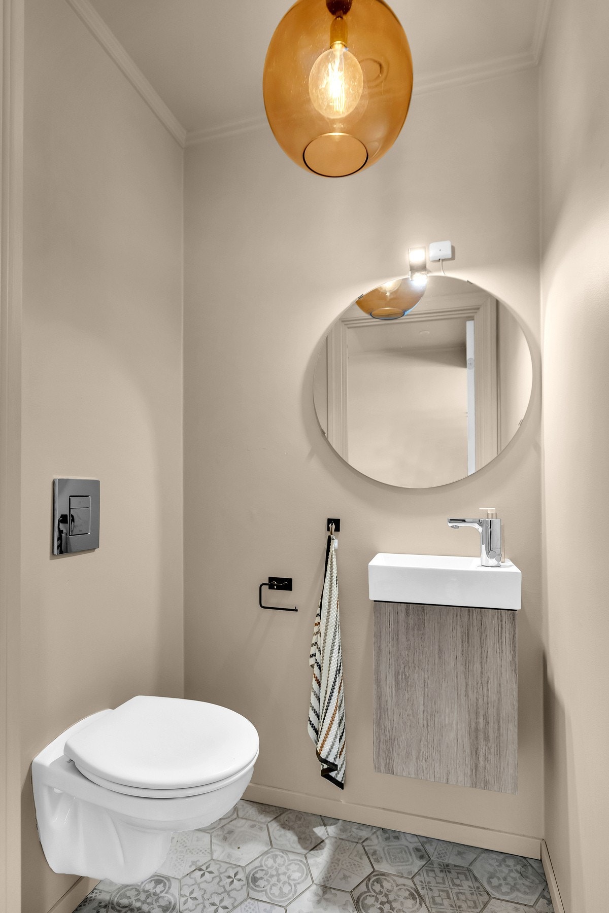 I 1.etasje er det et praktisk toalett. Galleribilde