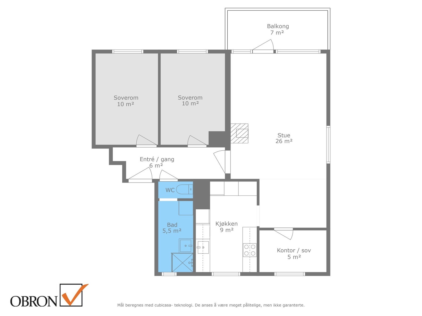 Planskisse. Galleribilde