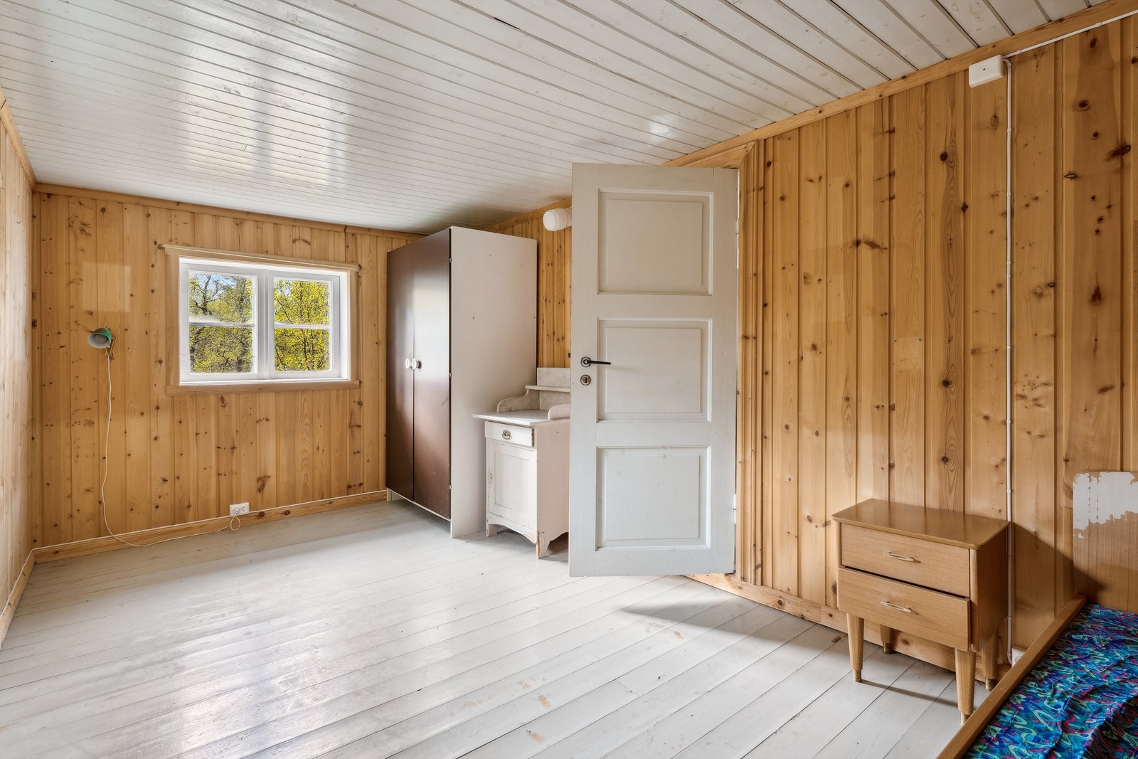 Soverommet har også fin plass til garderobeløsning. Galleribilde