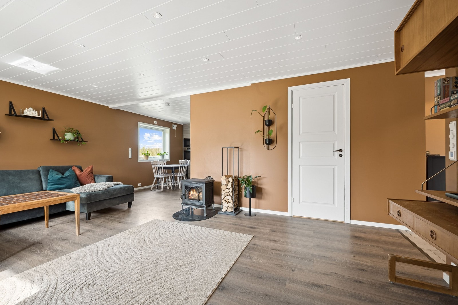 Åpen stue-kjøkken løsning Galleribilde