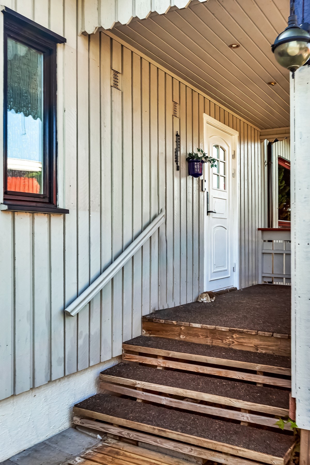 Hyggelig inngangsparti Galleribilde