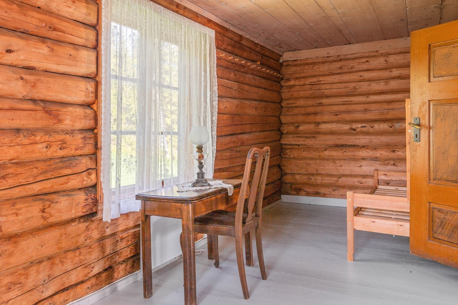 Hovedetasjen har ett stort soverom. Galleribilde