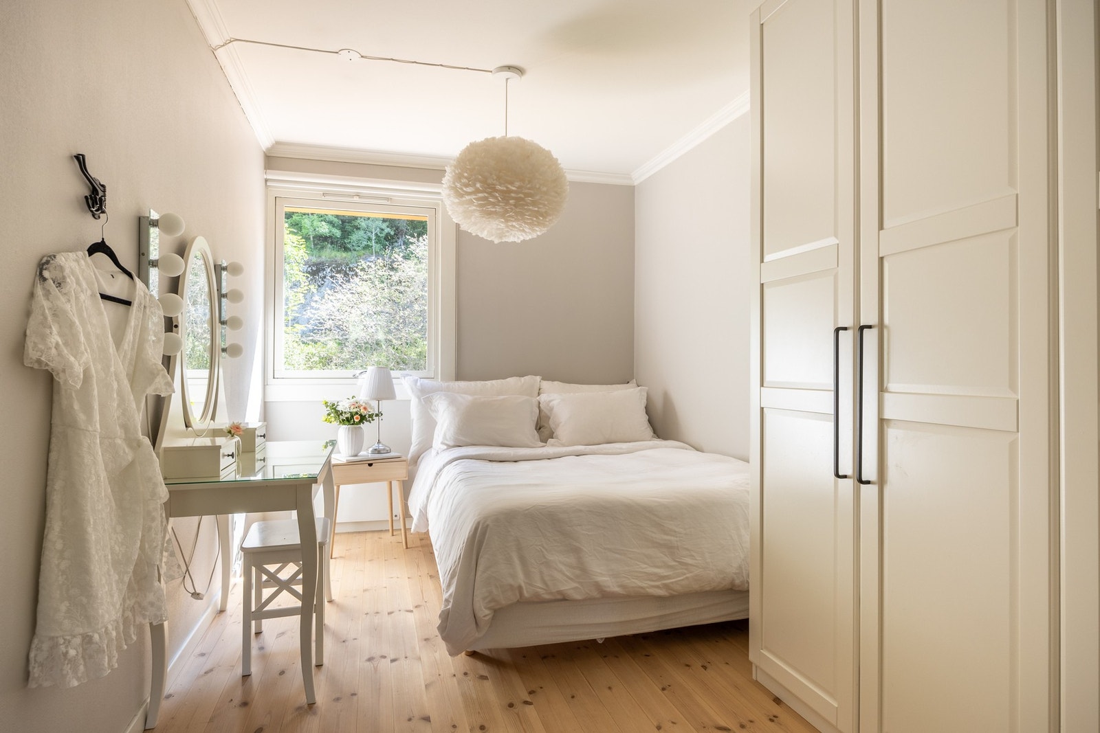 Det naturlige hovedsoverommet er av fin størrelse. Galleribilde