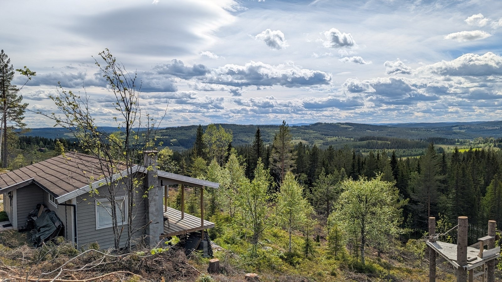 Hytte med rolig og fredelig beliggenhet. Galleribilde
