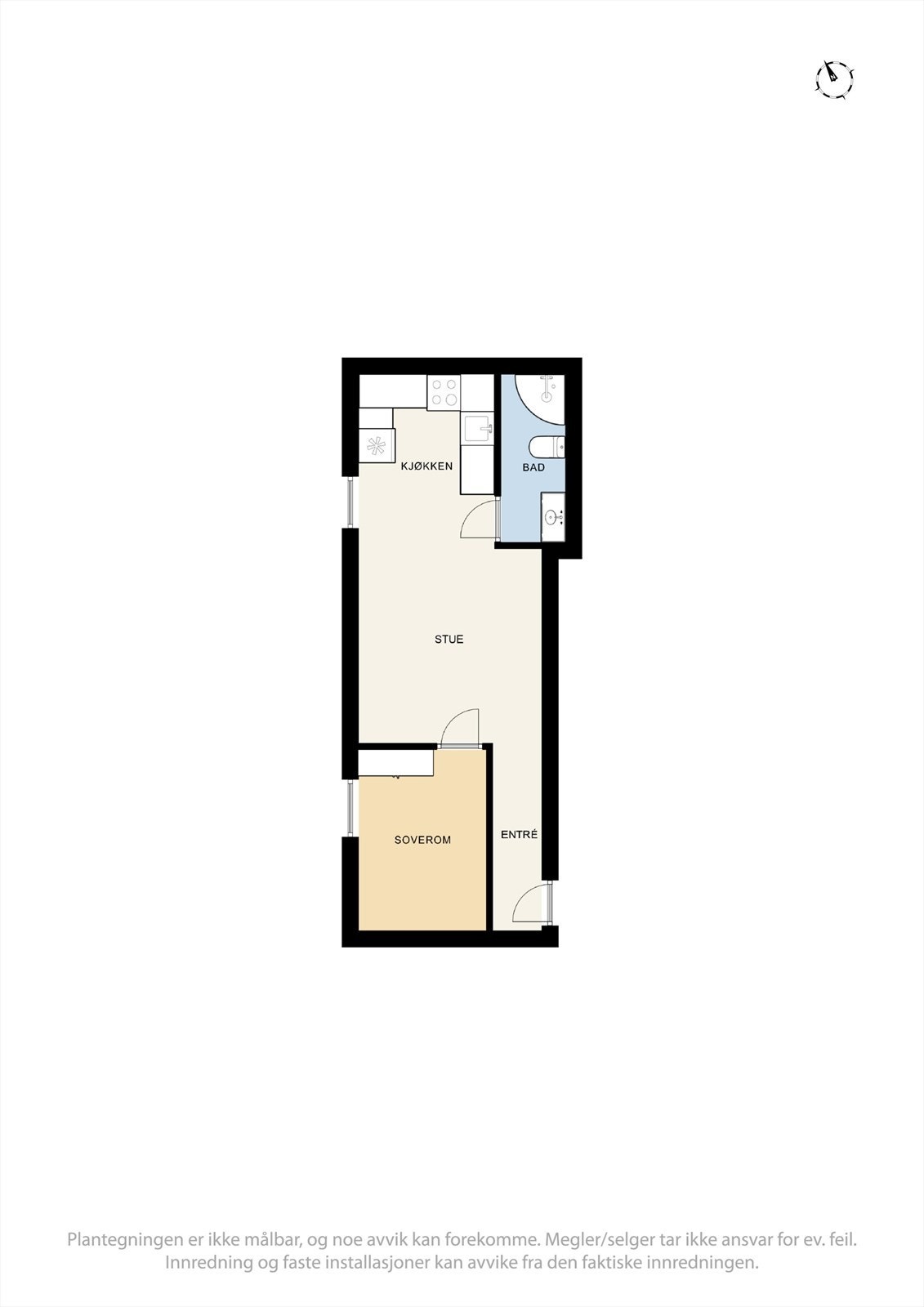 Plantegning kjeller. Galleribilde