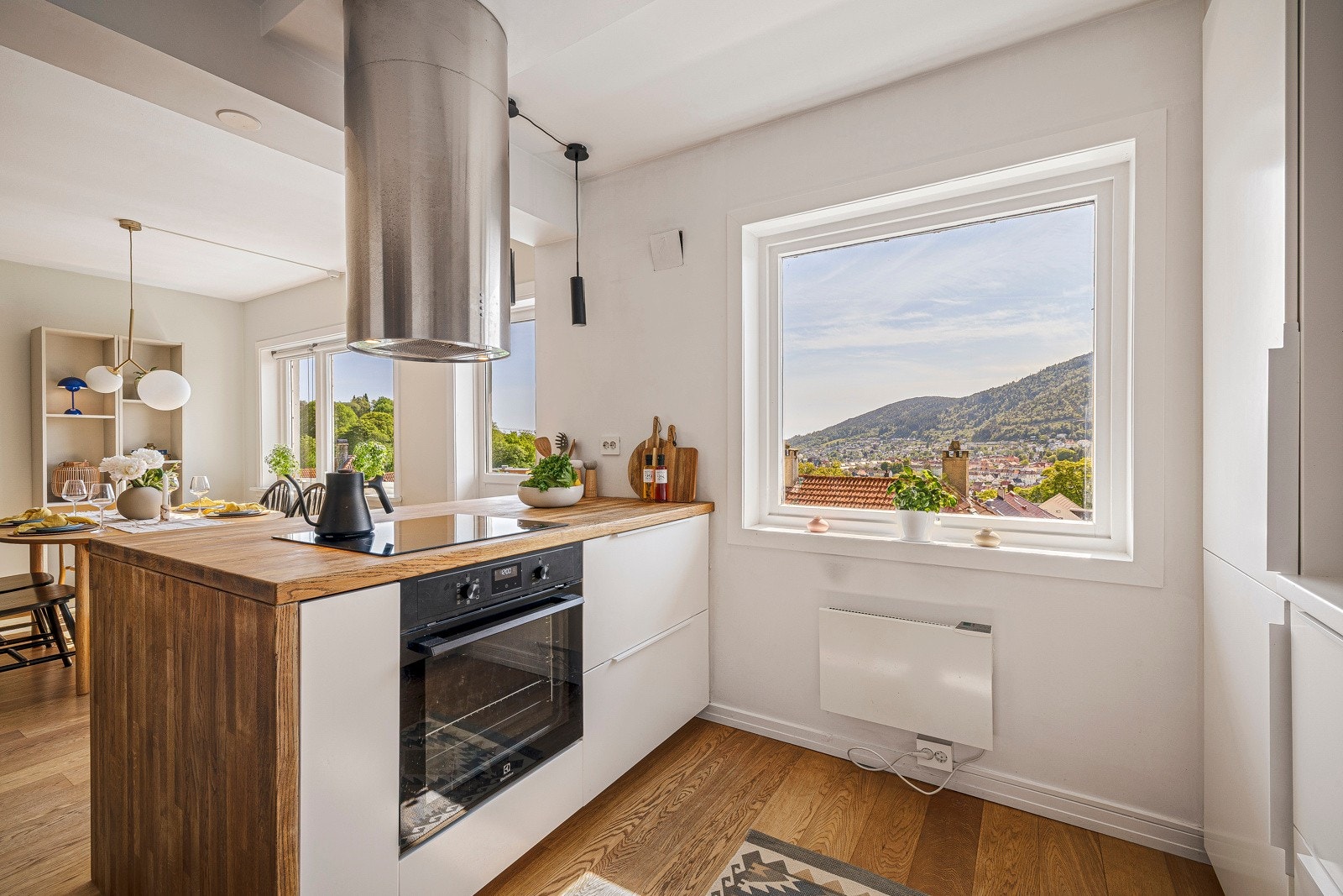 Herfra er det også nydelig utsikt fra vinduet. Galleribilde