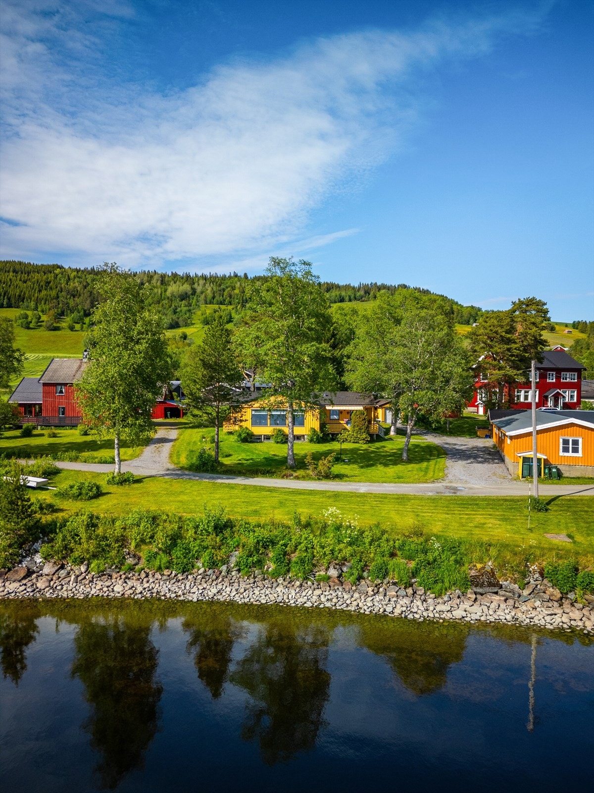 Dronefoto Galleribilde