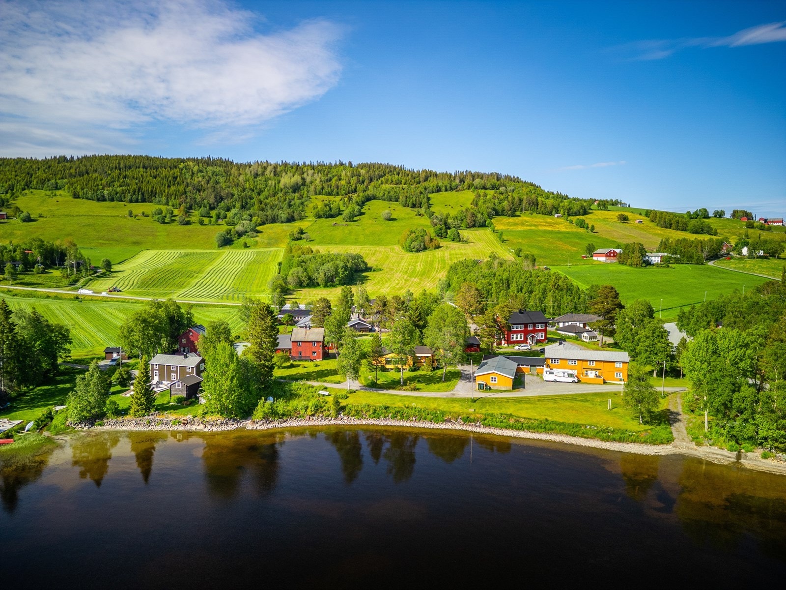 Dronefoto Galleribilde