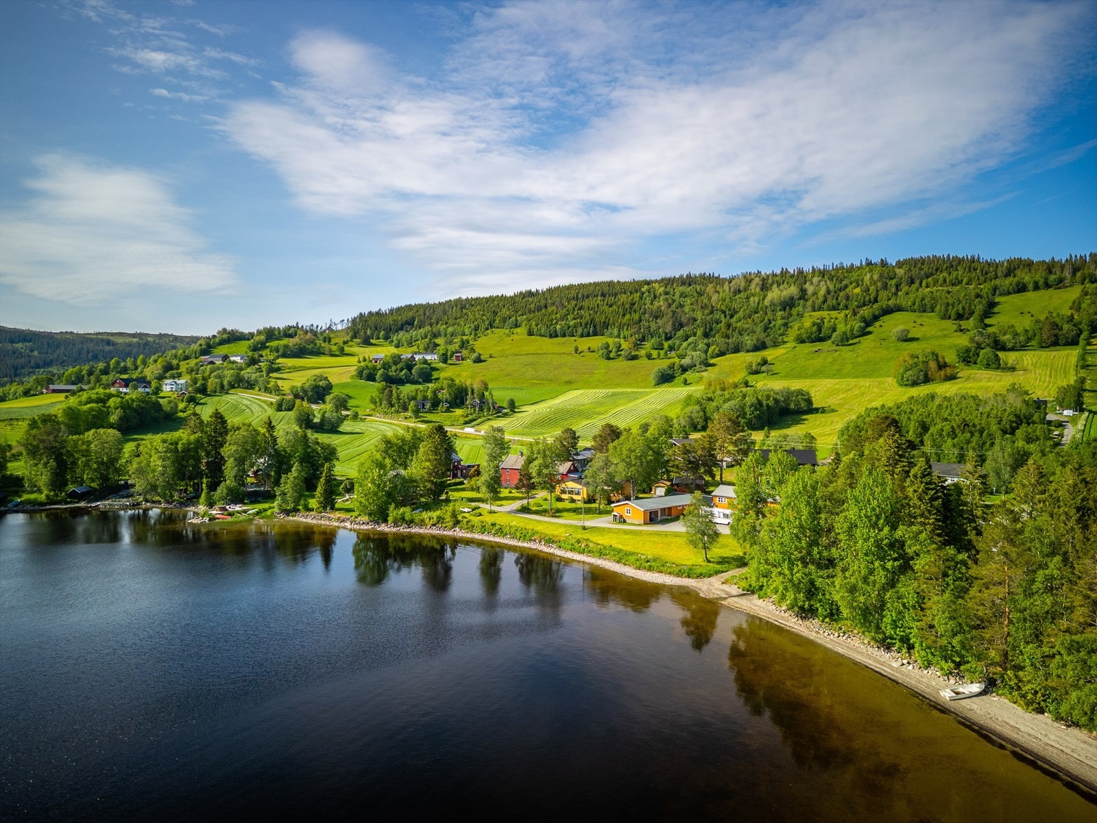 Dronefoto Galleribilde