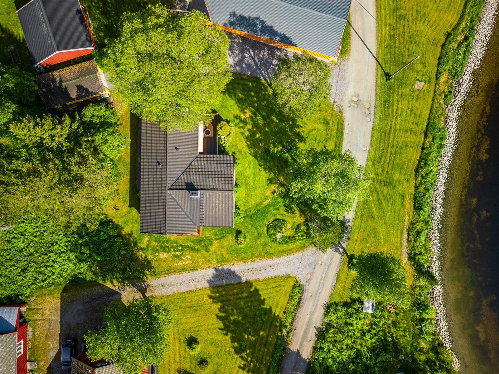 Dronefoto Galleribilde