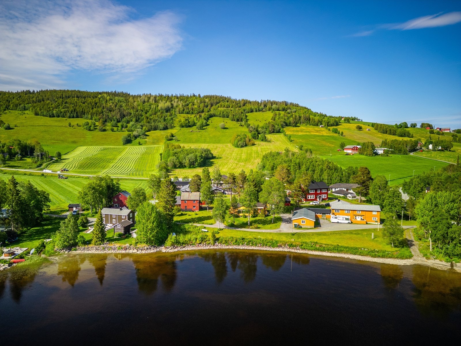 Dronefoto Galleribilde