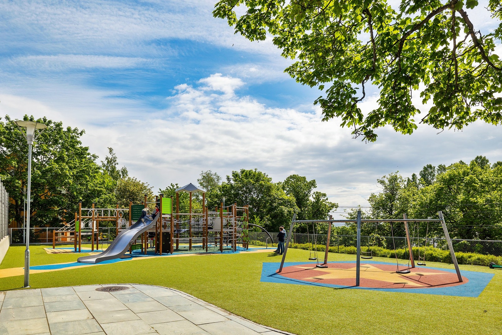 Lekeplass for de små. Galleribilde