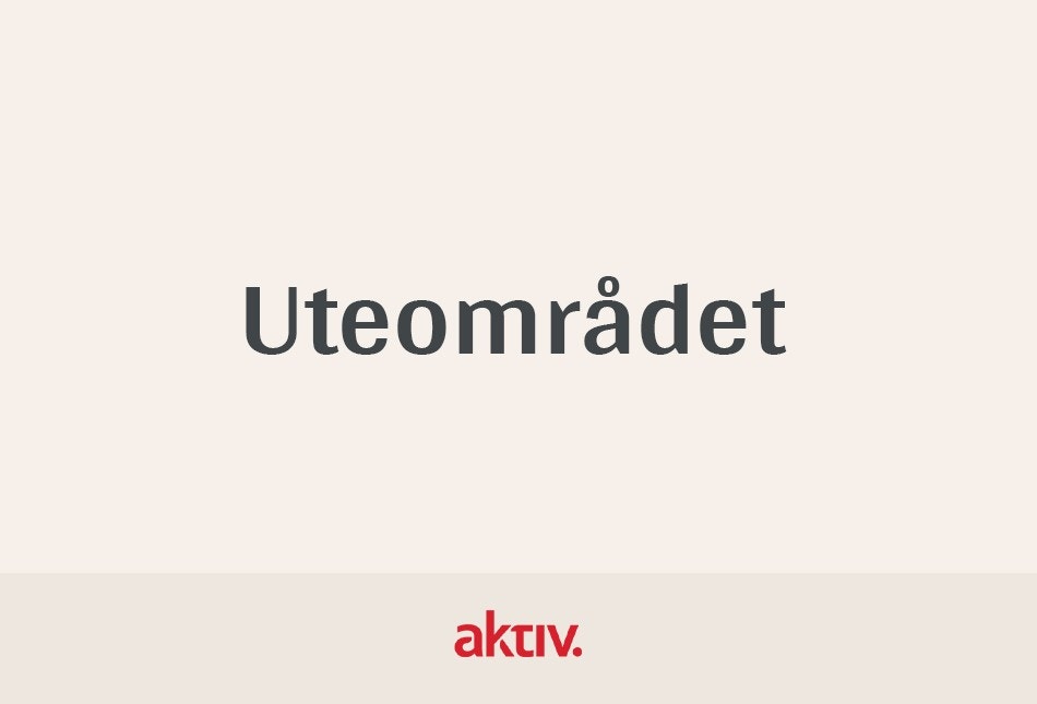 La oss ta en titt på uteområdet. Galleribilde