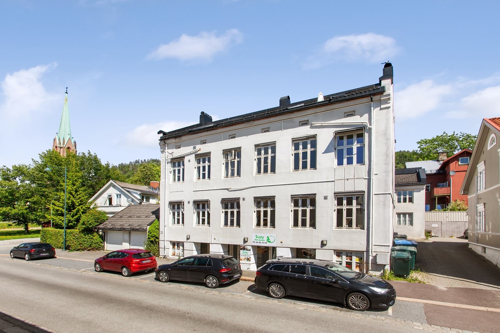 Leiligheten er beliggende i meget sentrumsnære og attraktive omgivelser sentralt på Bragernes Galleribilde