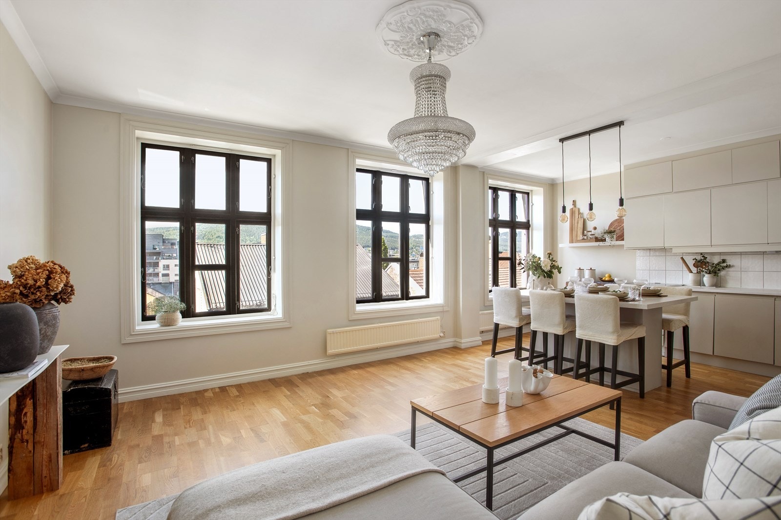 Stor og fin stue Galleribilde