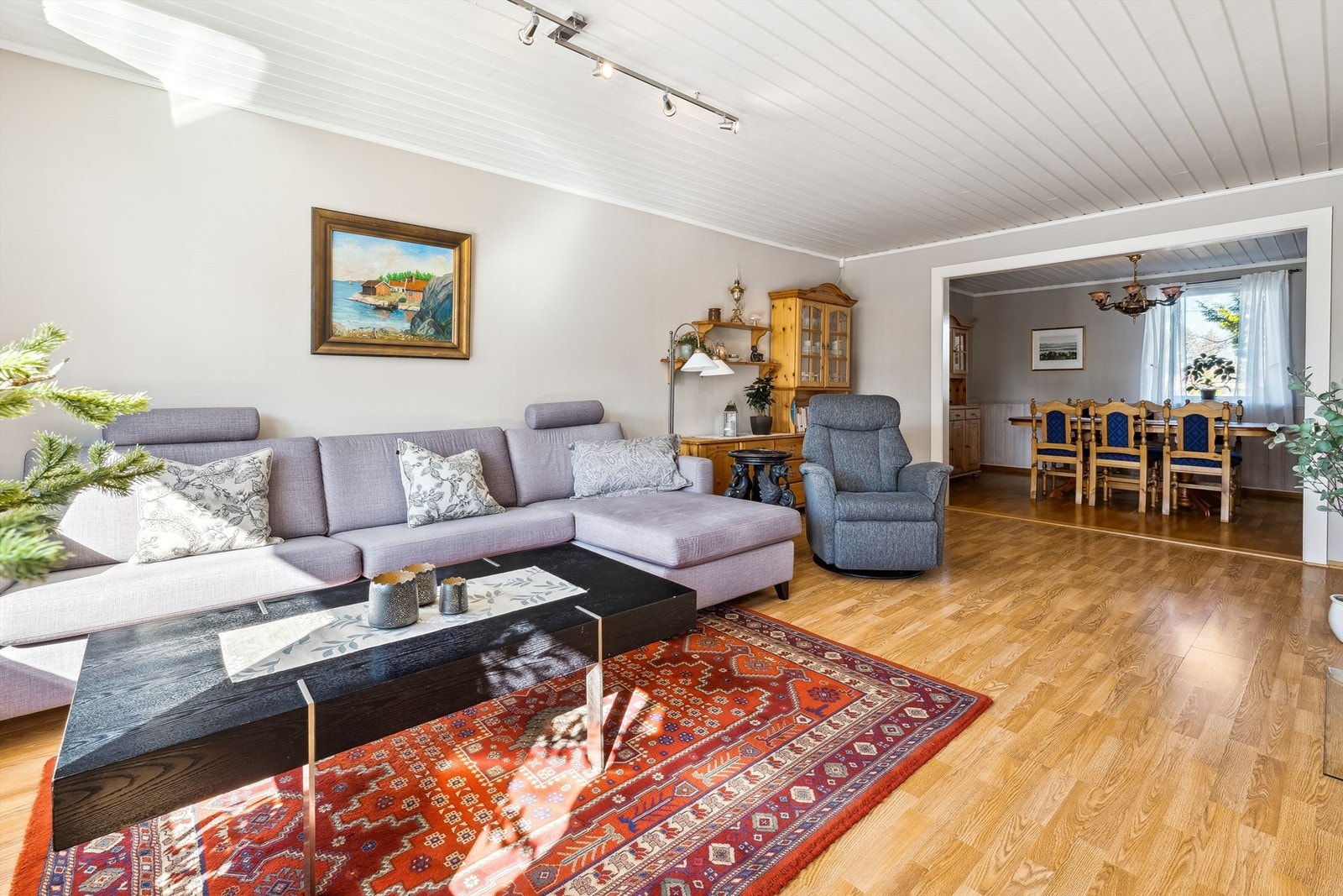 Stor og romslig stue Galleribilde