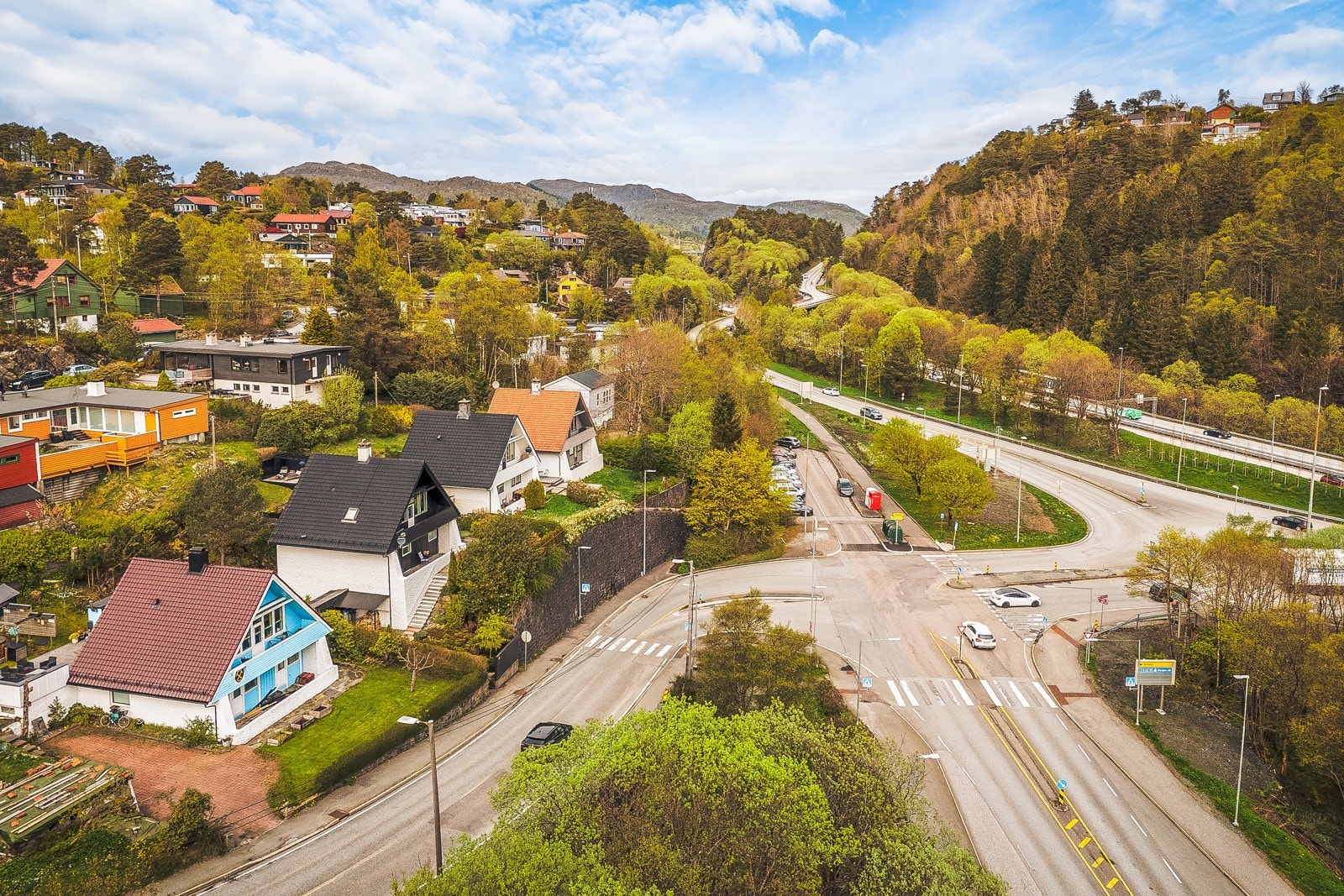 Dronefoto Galleribilde