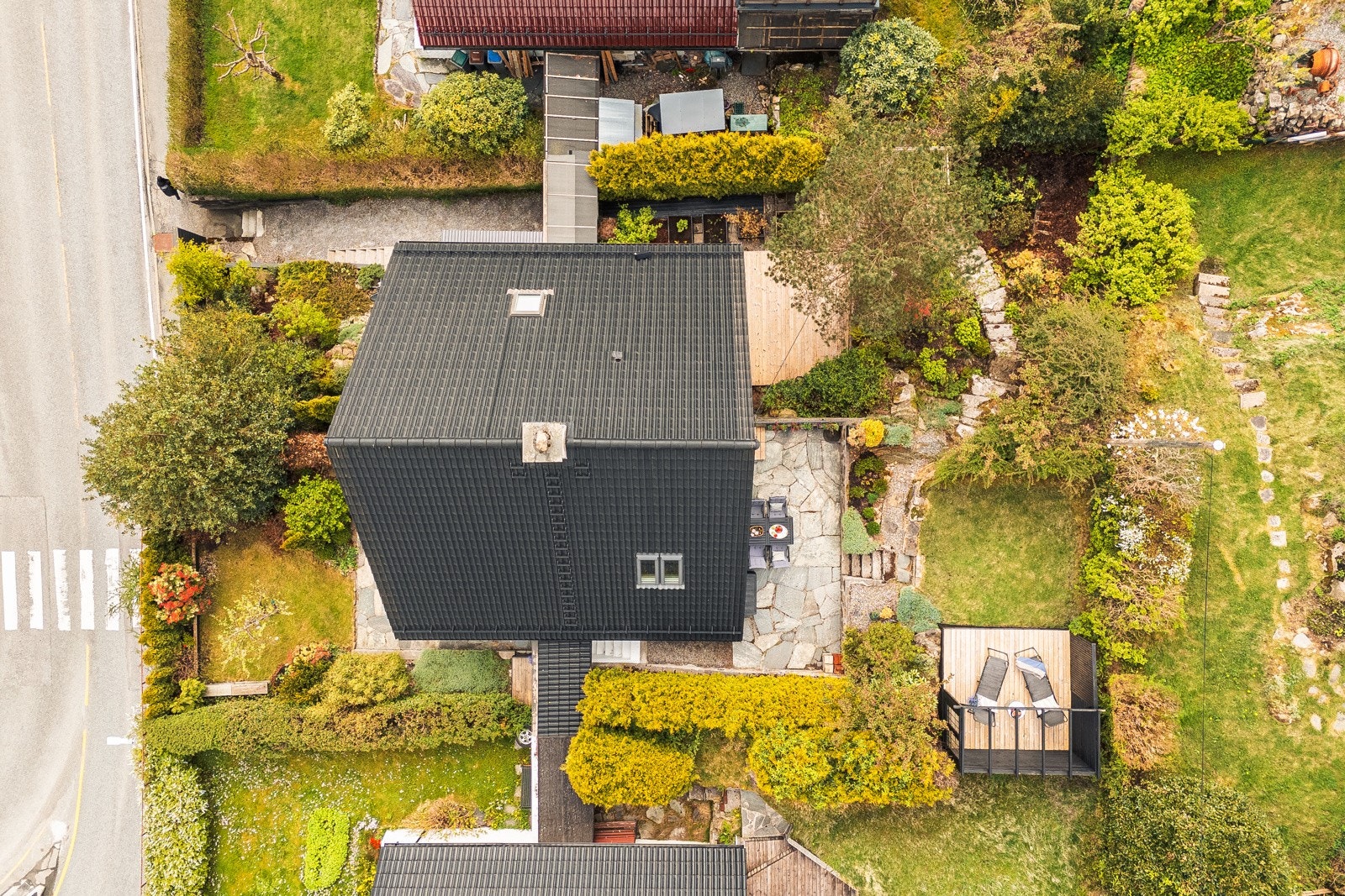 Taket skiftet i 2015. Galleribilde