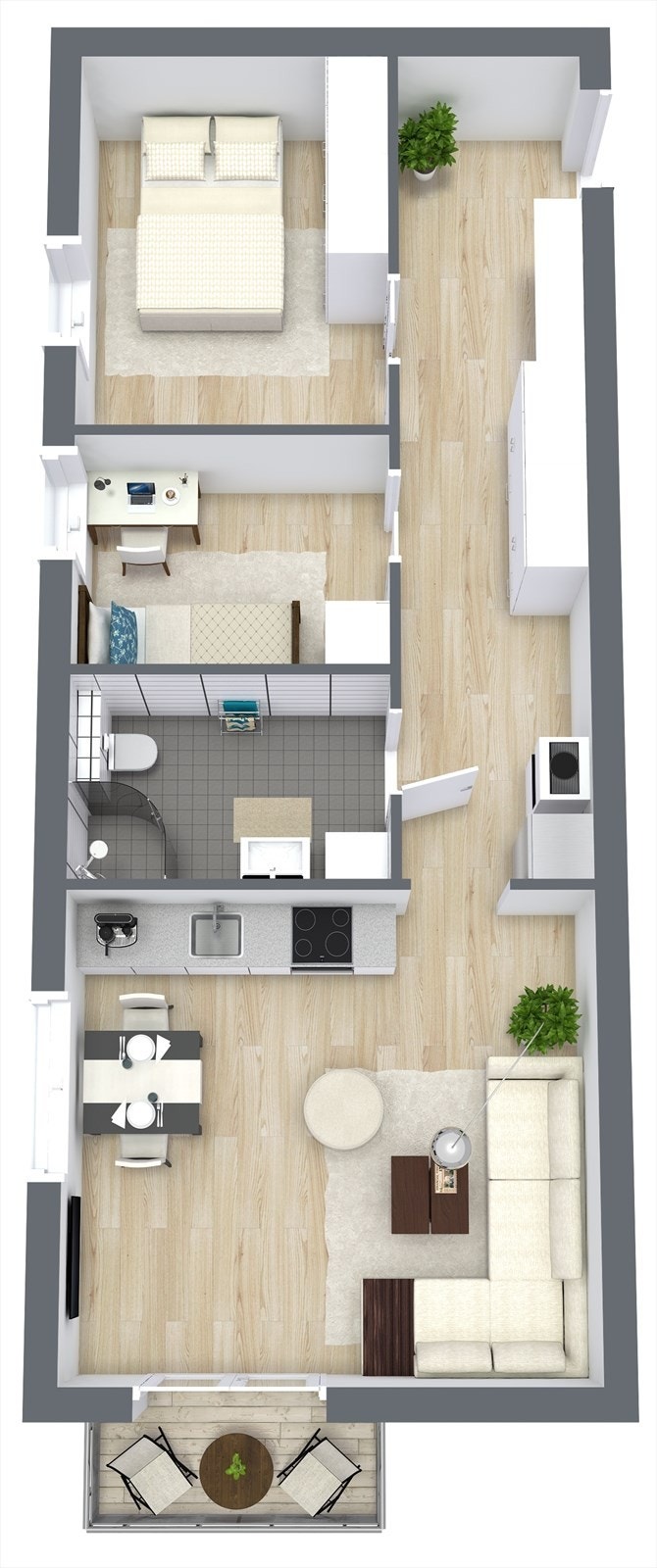 Planskisse 2. etg. Avvik vil forekomme Galleribilde