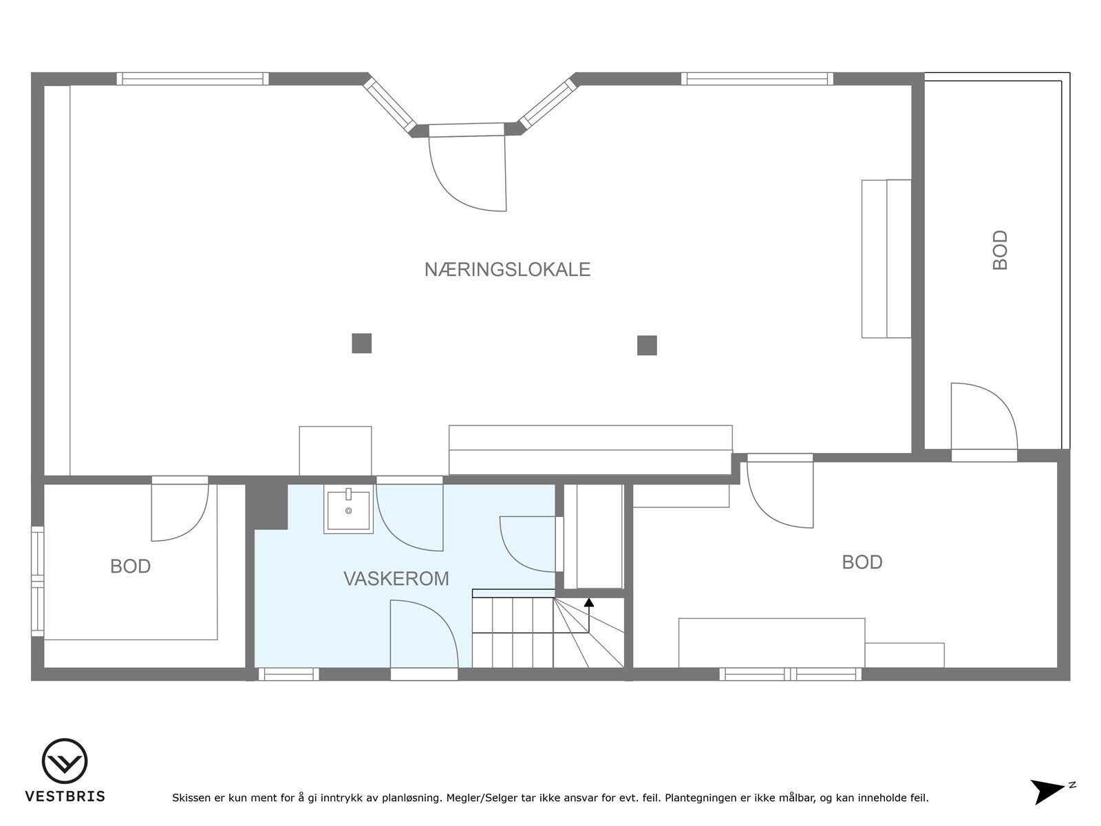 1 etg. (Næringslokale) Galleribilde