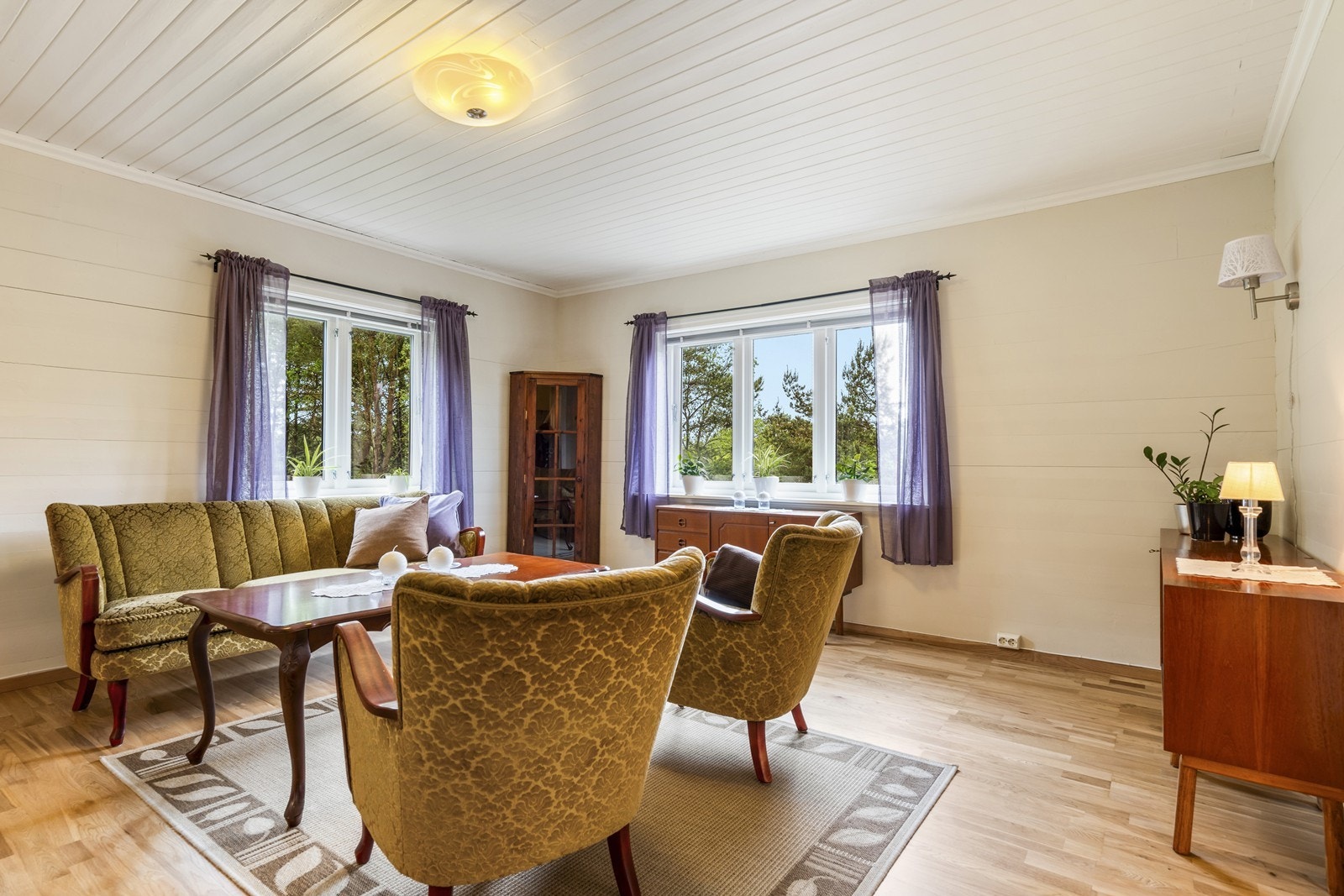 Lys og trivelig stue Galleribilde