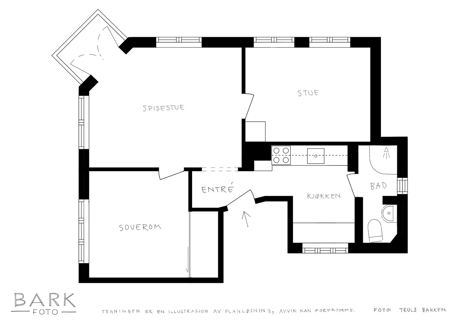 Planløsning. Galleribilde
