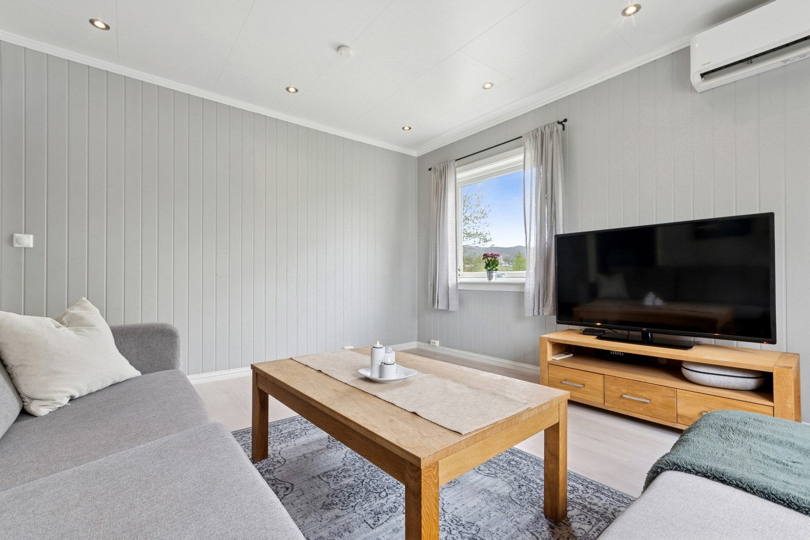 Downlights i tak Galleribilde