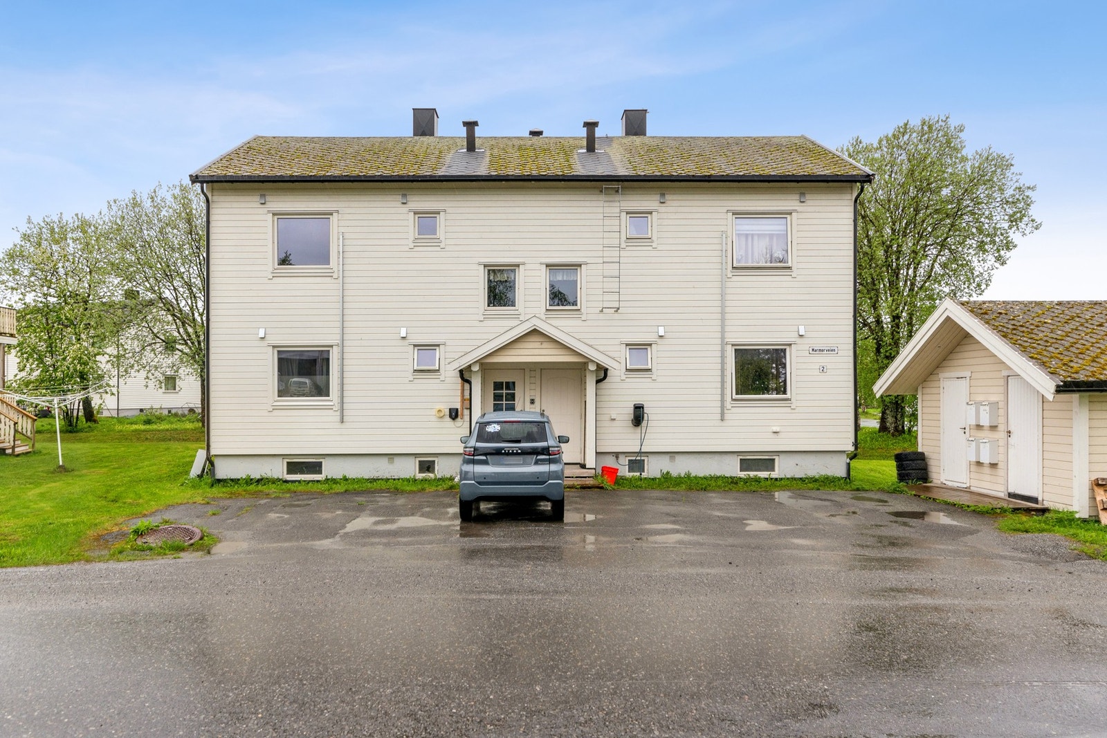 Parkering på felles oppstillingsplass Galleribilde