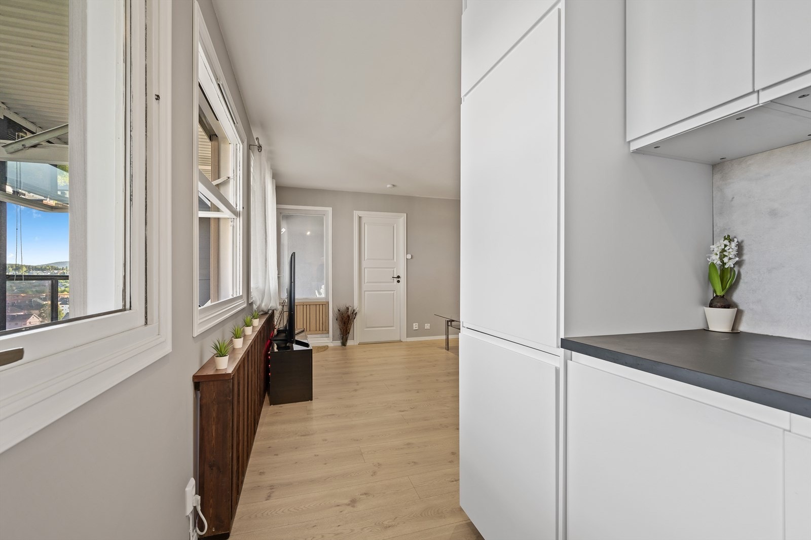 Fra kjøkken mot stue Galleribilde