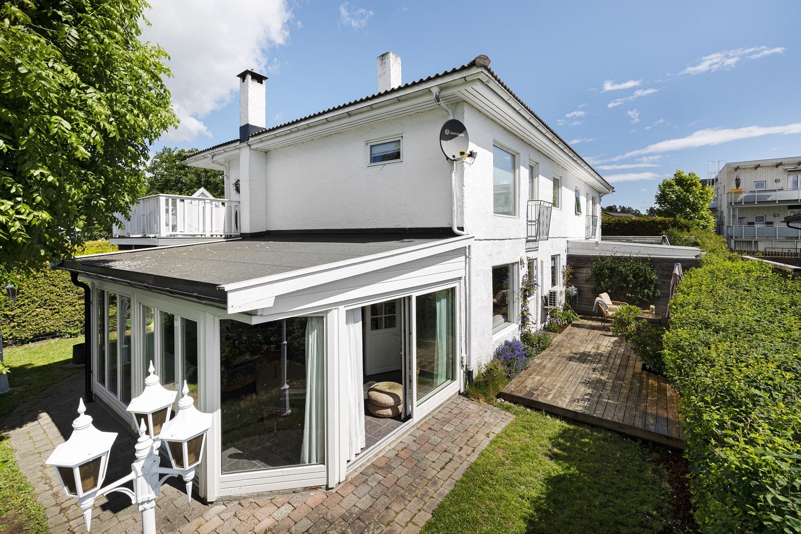 Tenk å få din helt egen hage og vinterhage! Galleribilde