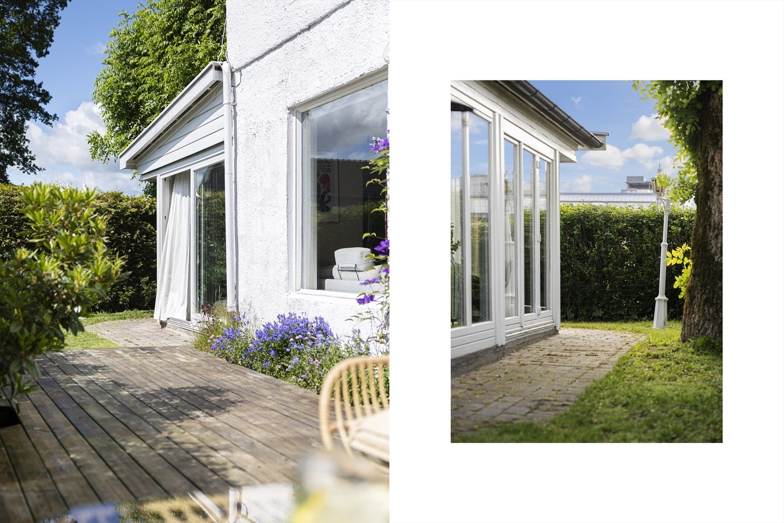 En sjelden gang kommer det for salg noe litt ekstra - denne gangen er det deg som setter pris på egen hage selv om du bor i leilighet i byen vi gleder Galleribilde