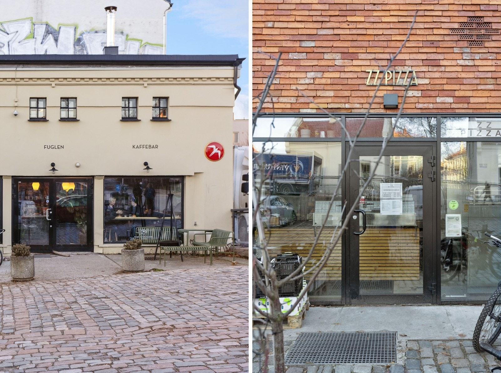Et fantastisk nabolag! Nybrent kaffe kan nytes på café Fuglen, eller kanskje byens beste pizza, ZZ pizza- en skikkelig nabolagsperle! Galleribilde