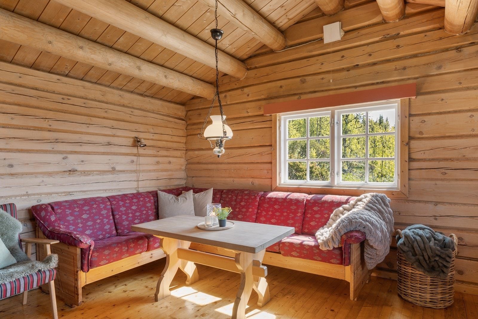 Her får man plass til sofagruppe, spisestue mm. Galleribilde