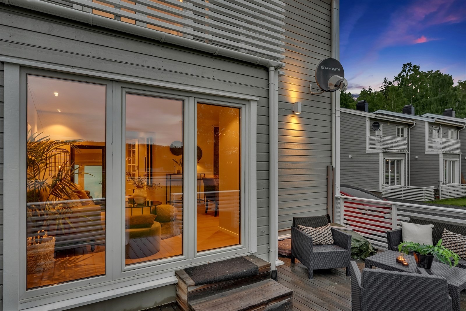 Detalj - Uteområde. Galleribilde