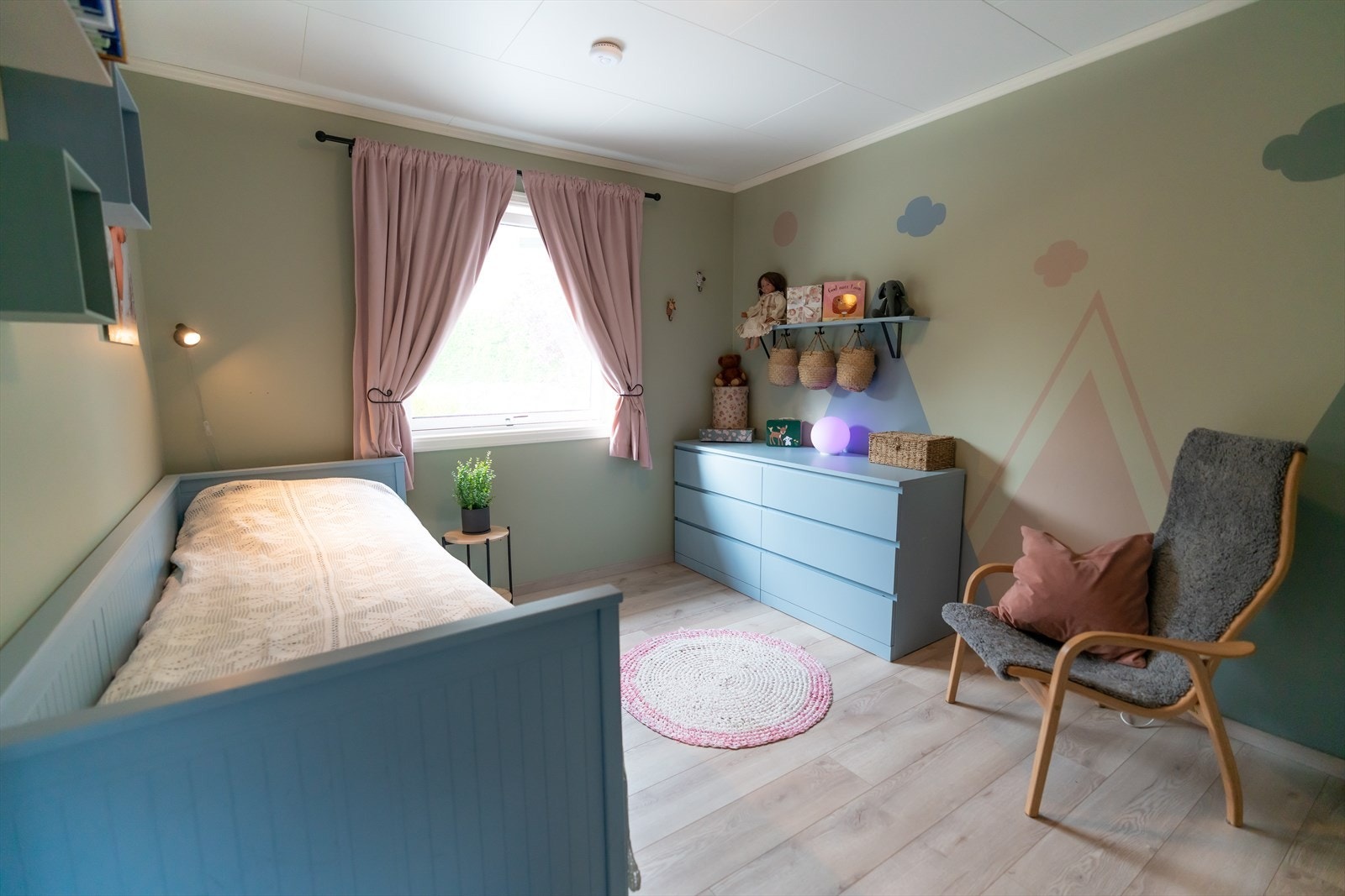 Soveromma kan innreiast etter behov og ønske. Galleribilde