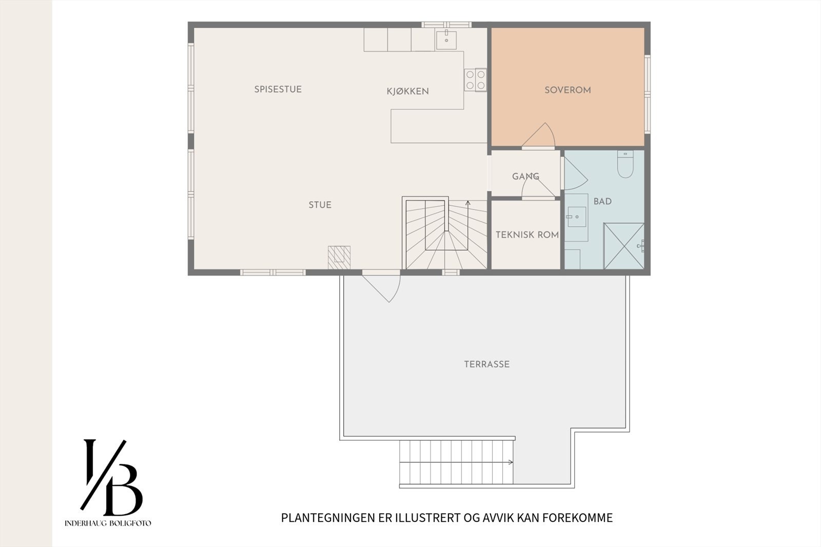 Plantegning 2.etasje Galleribilde