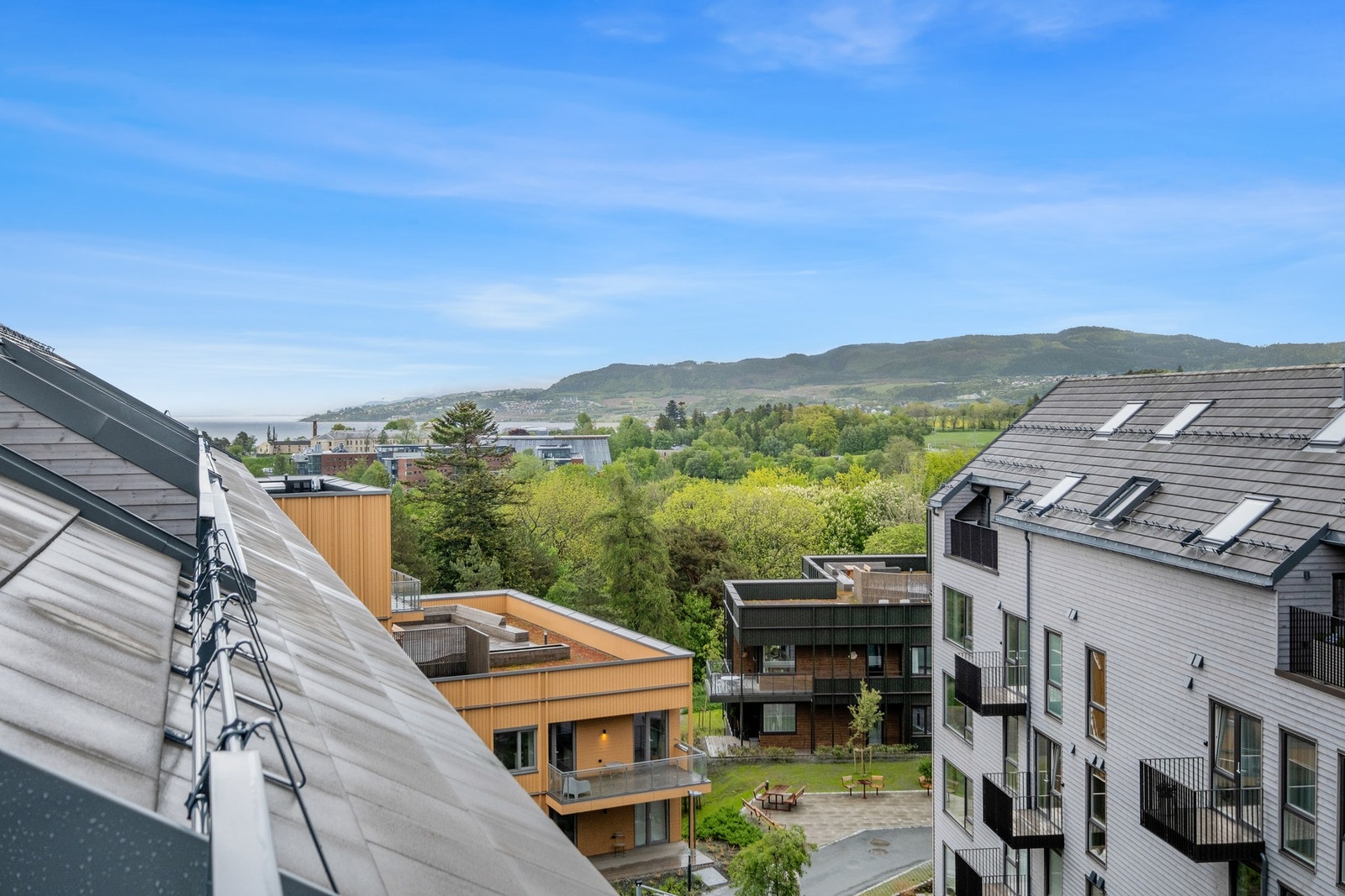 Utsikt mot Ranheim og Malvik. Galleribilde