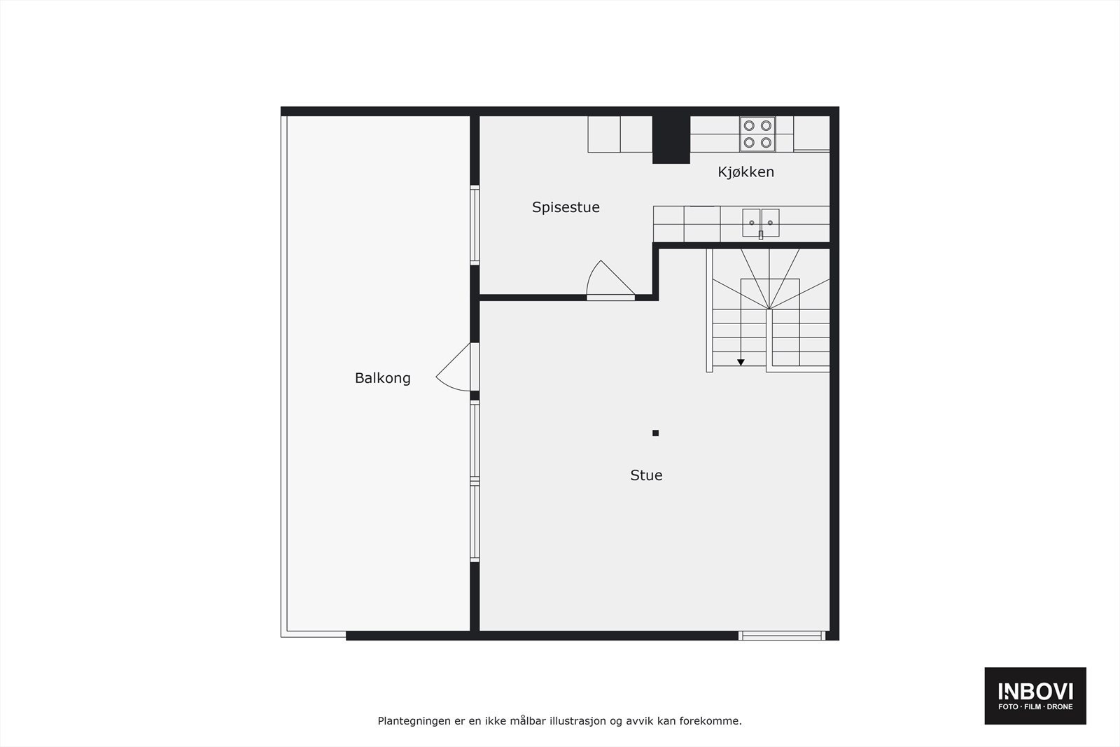 Plantegning 2.etg Galleribilde