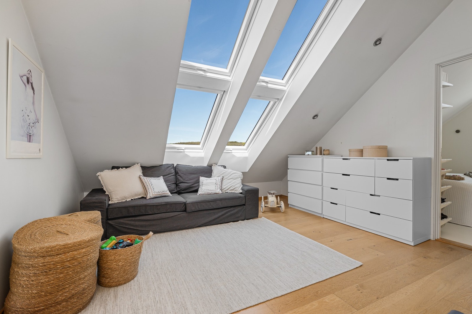 Loftstue Galleribilde