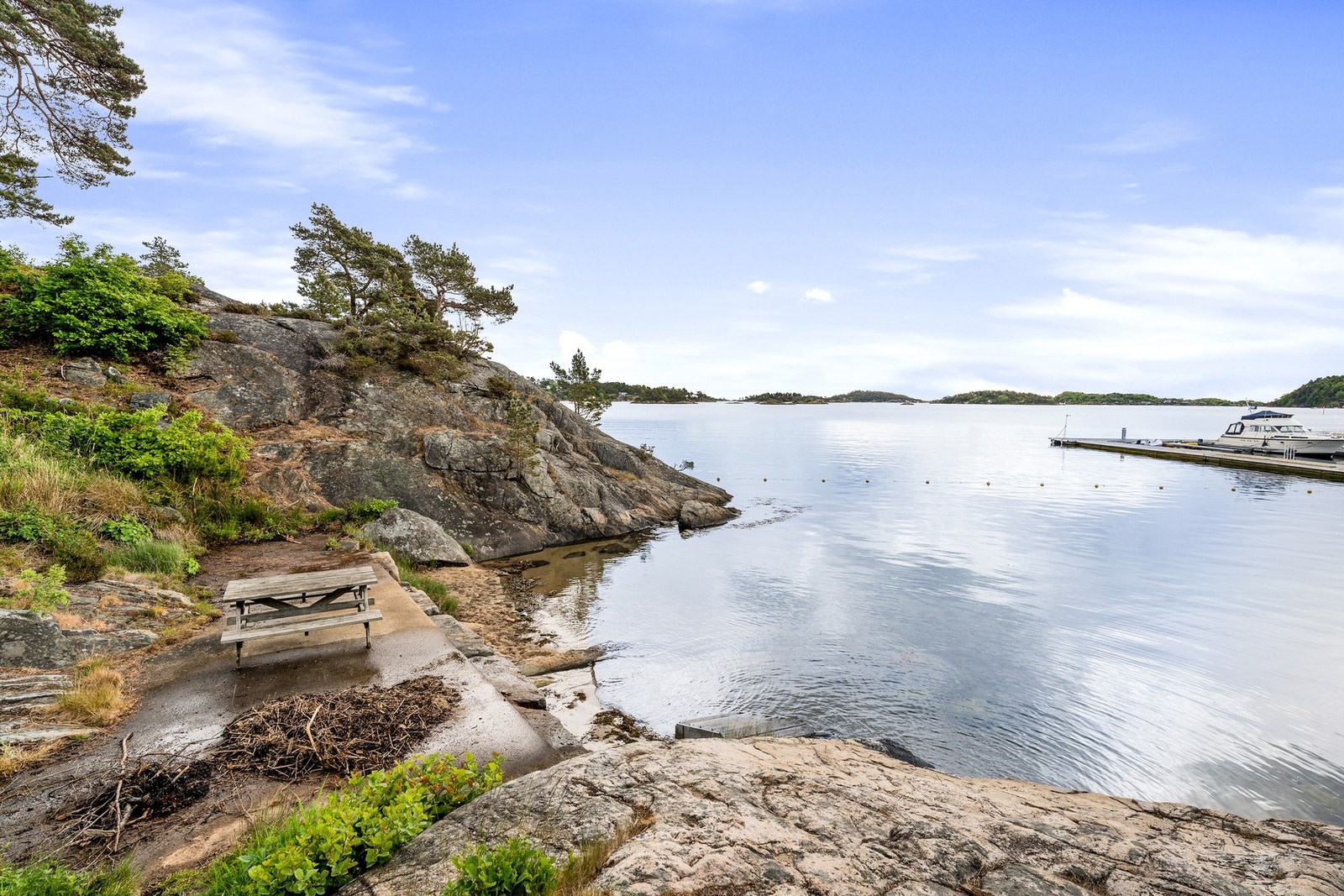 Felles sandstrand Galleribilde