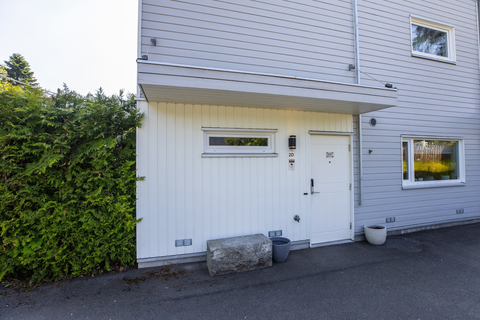 Overbygd inngangsparti Galleribilde