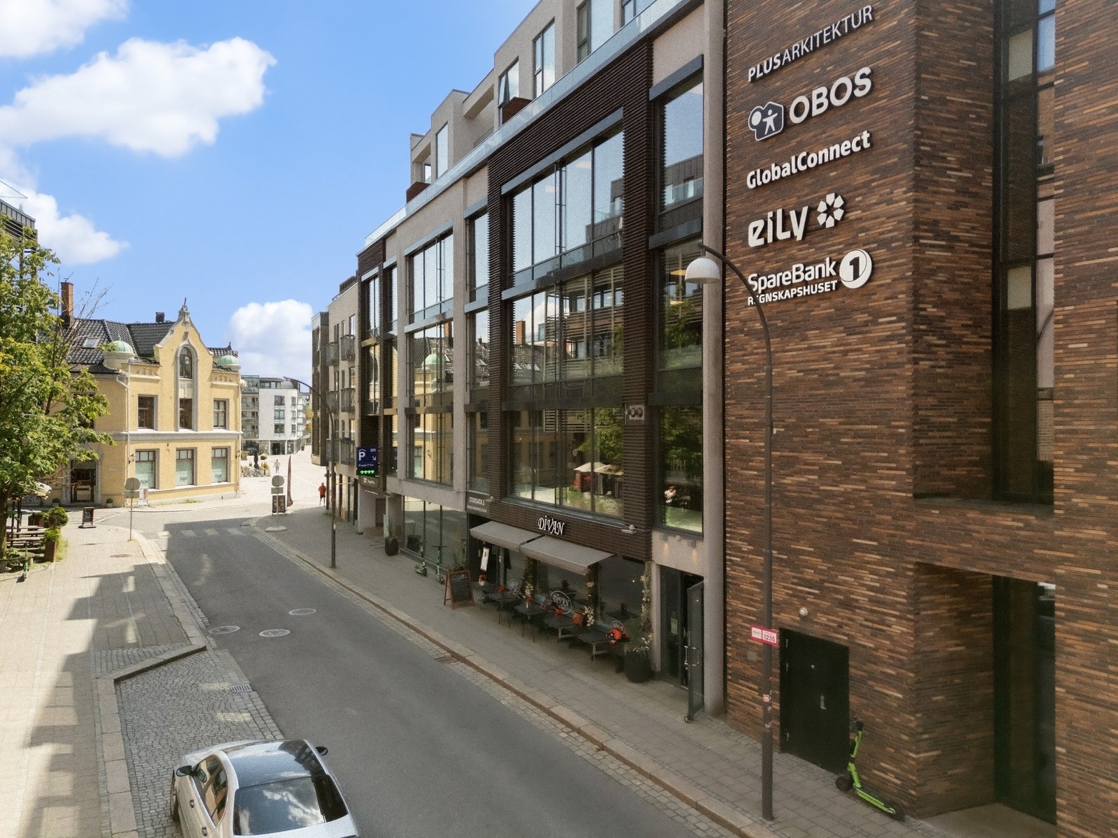 Nært alt du trenger - butikker, kafeer, kollektivtrafikk og kulturtilbud rett rundt hjørnet. Galleribilde