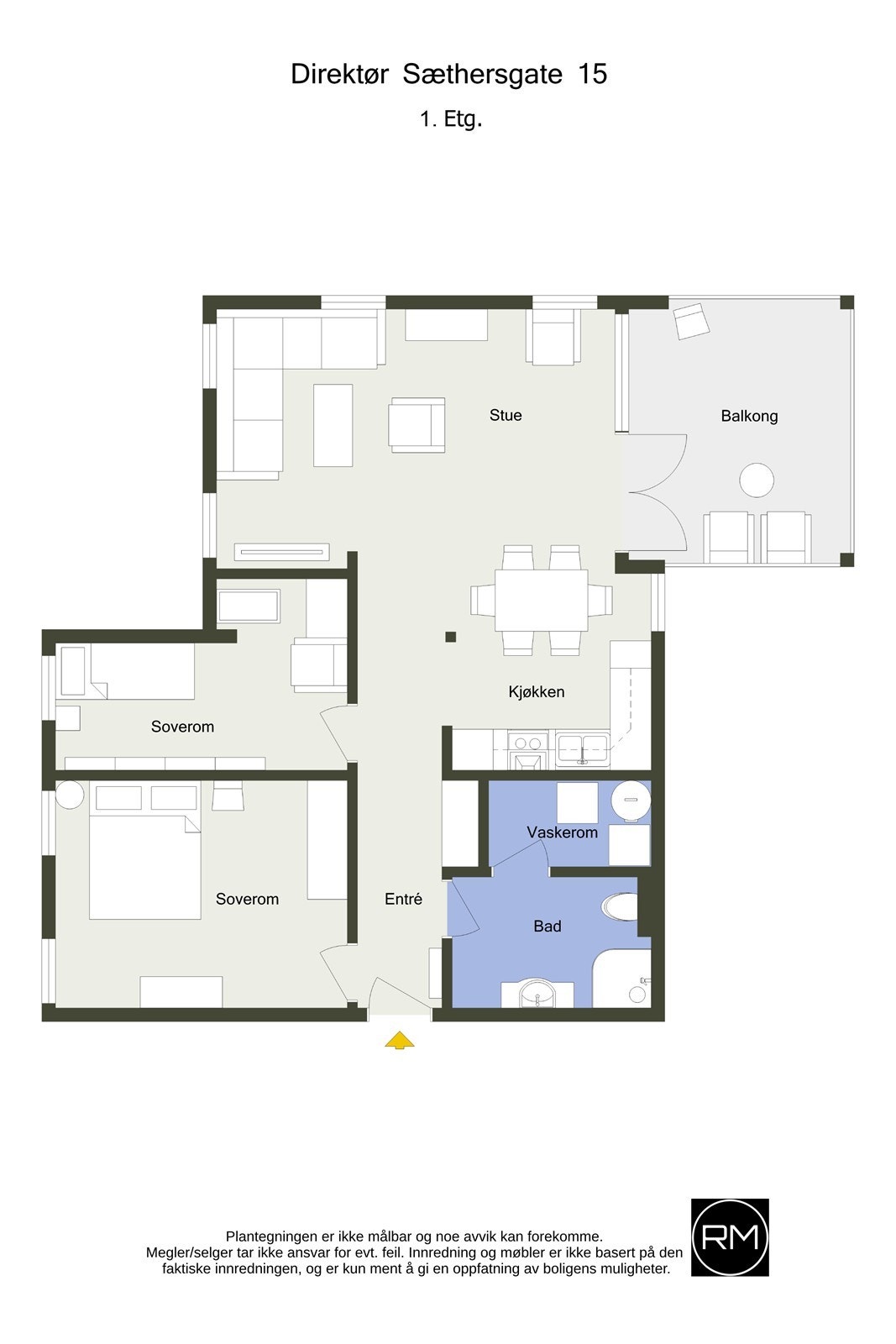 Plantegning 4 etasje: Galleribilde