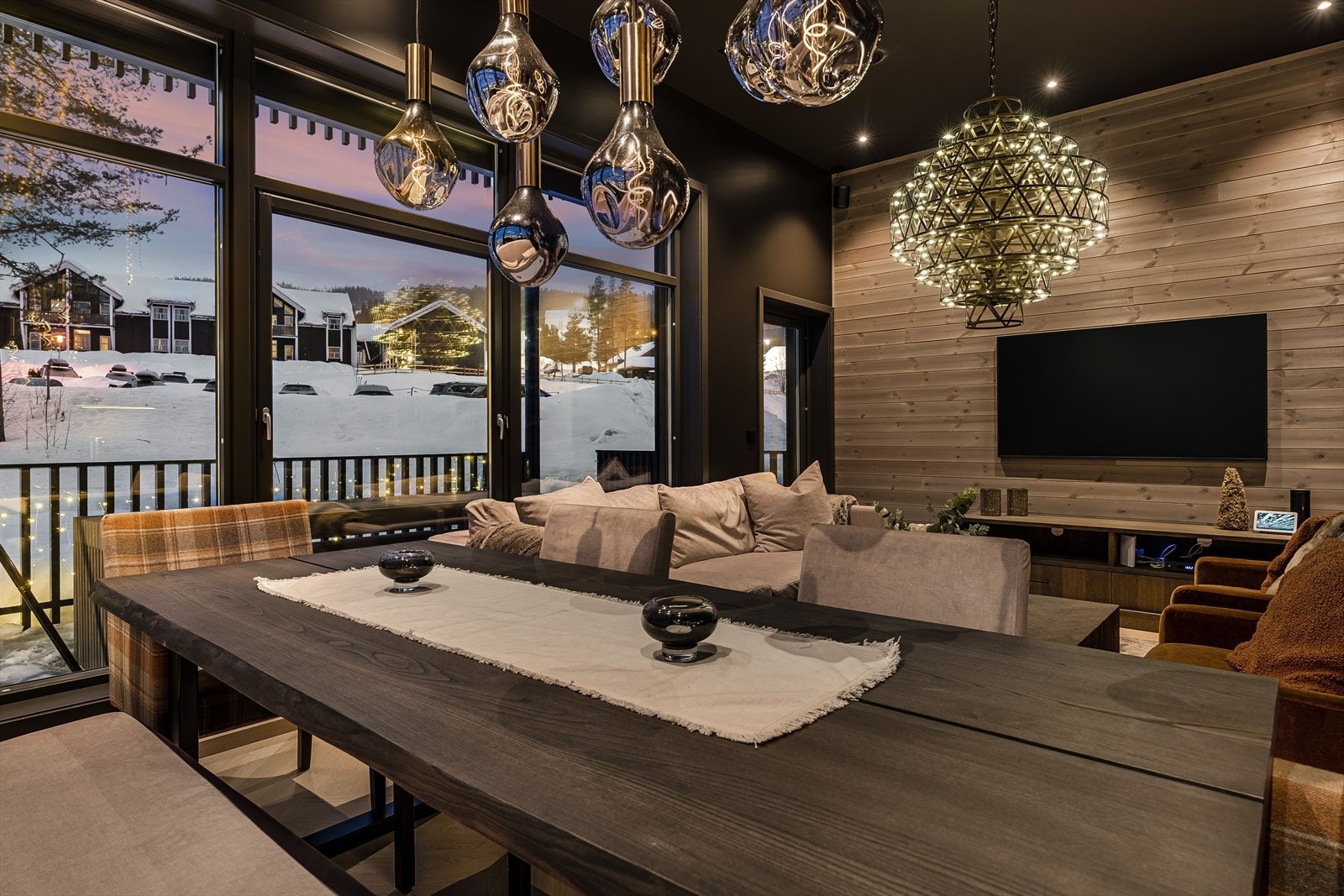 Kveldsstemning. Galleribilde