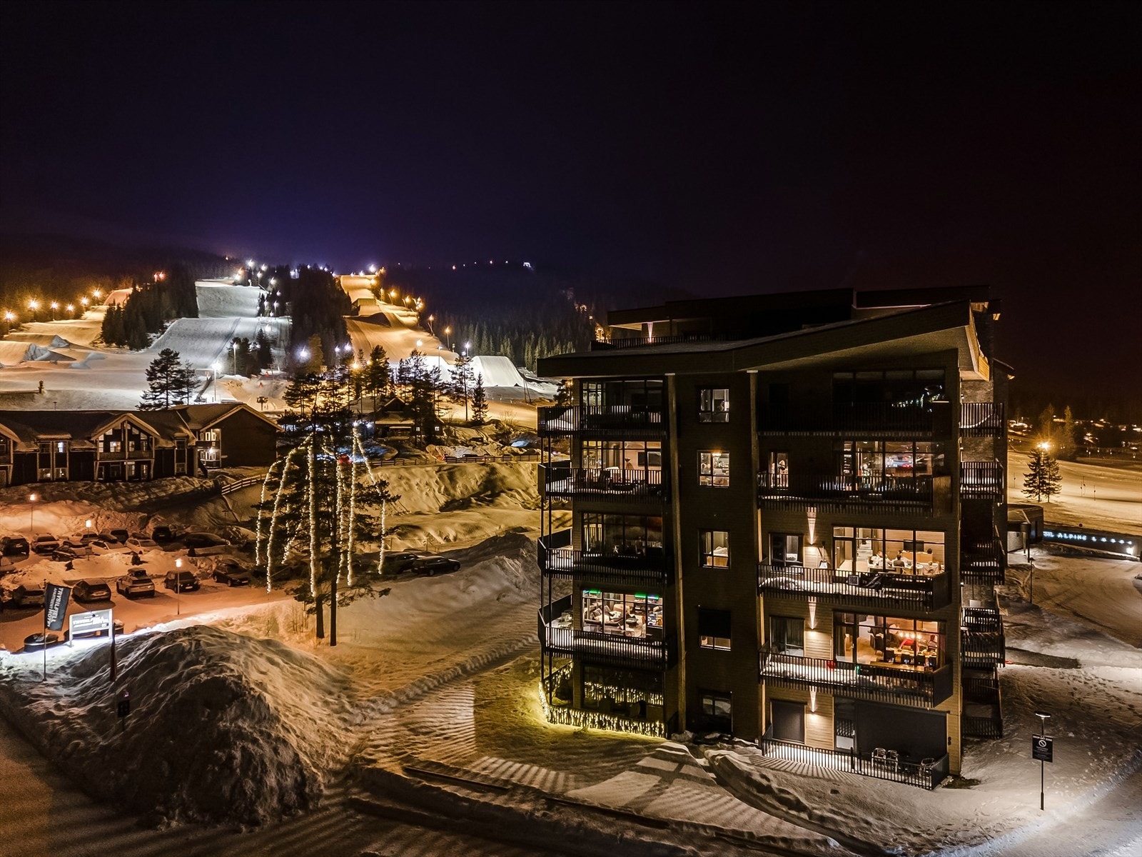 Kveldsstemning. Galleribilde