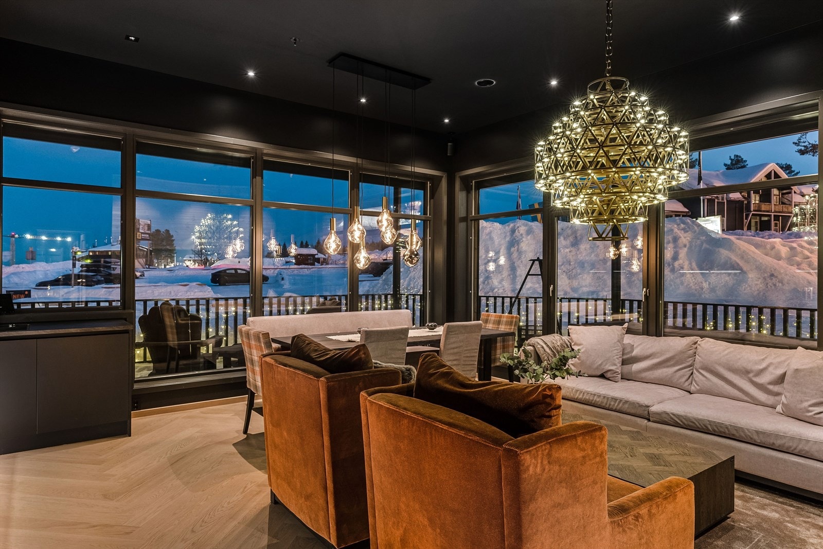 Kveldsstemning. Galleribilde