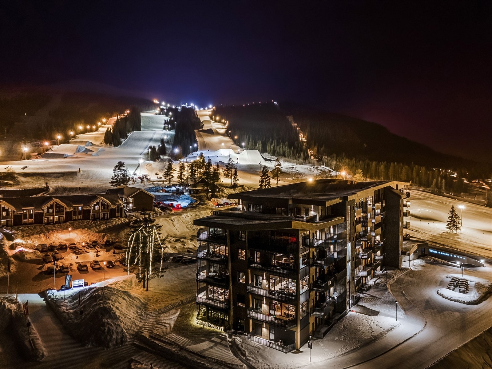 Kveldsstemning. Galleribilde