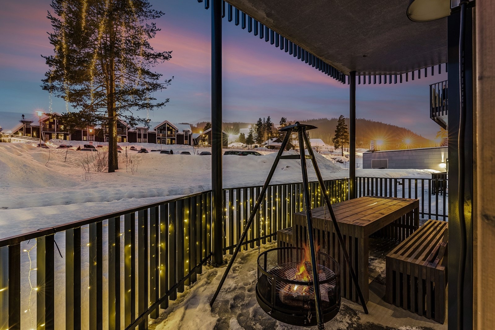 Kveldsstemning. Galleribilde