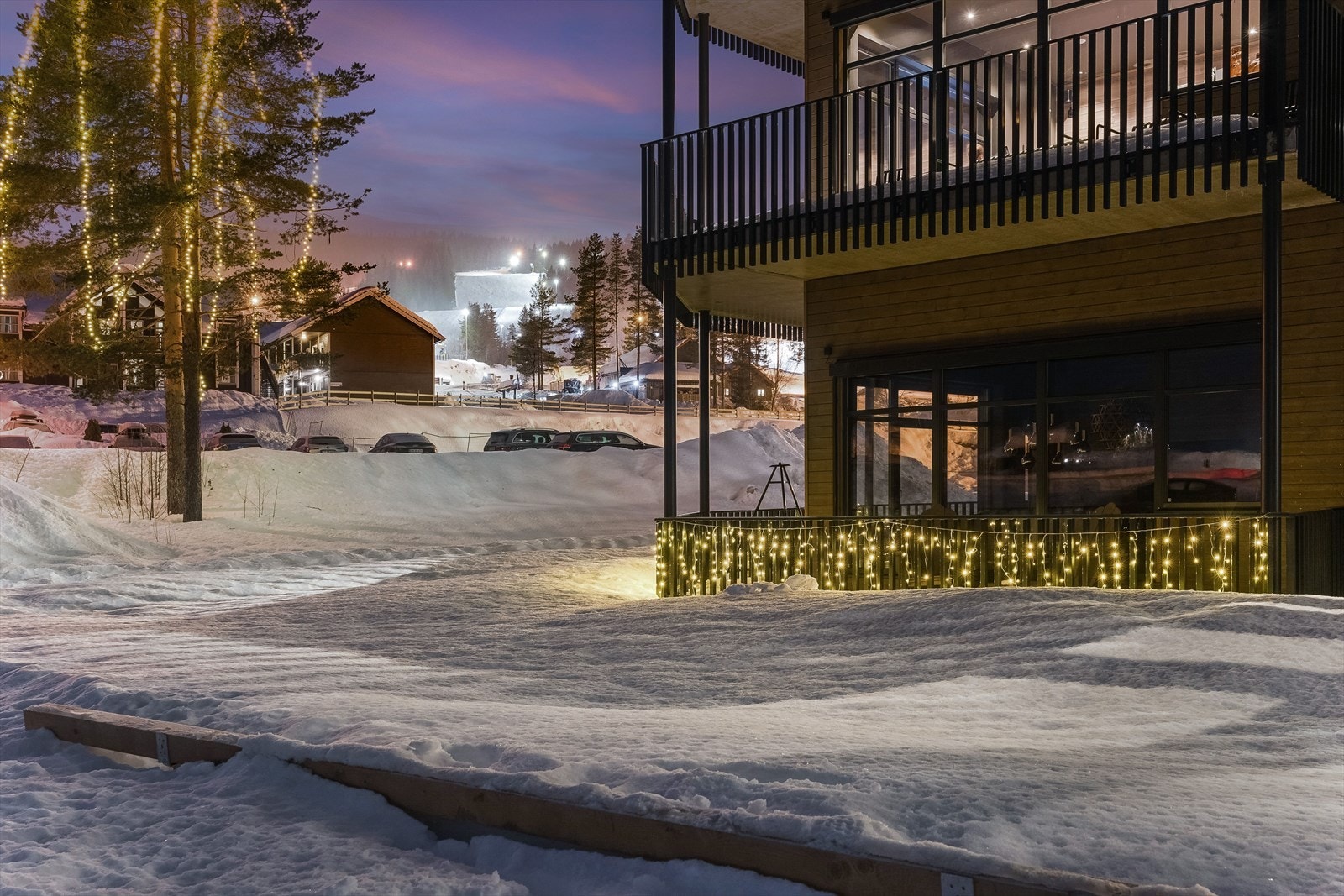 Kveldsstemning. Galleribilde